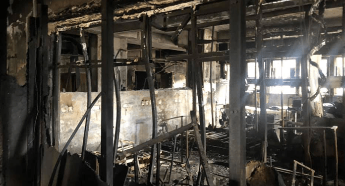 Sağlık Bakanlığı açıkladı “Hastane sigortalıdır, hasar tespiti için ön çalışma yapıldı, tazmin zaman alacak”