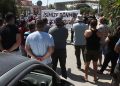 Güney Kıbrıs’ta çalışan emekçiler, Metehan’da eylem yaptı