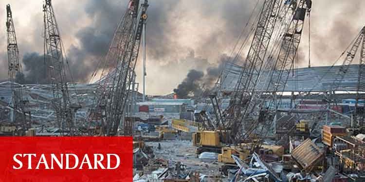 Patlamayla yıkıma uğrayan Beyrut Limanı Lübnan ekonomisinin can damarıydı