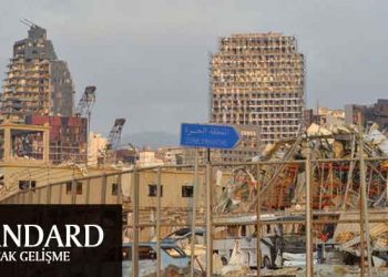 Beyrut’ta patlamanın ardından 2 hafta OHAL ilan edildi