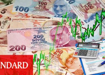 Türkiye’nin bütçe açığı artıyor, 8 aylık açık 110,9 milyar TL’ye ulaştı