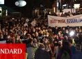 Binlerce Kıbrıslı “Demokrasi ve İrade” için yürüdü