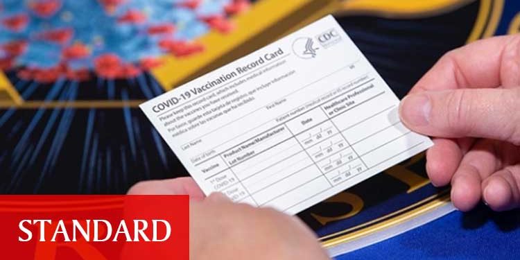 ABD Savunma Bakanlığı aşı kartını ilk kez paylaştı