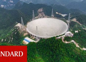 Çin dünyanın en büyük teleskobunu gökbilimcilere açıyor