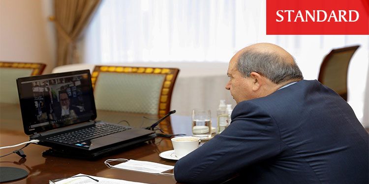 Tatar, Ekonomik Örgütler Platformuyla ekonominin ayağa kaldırılmasını konuştu