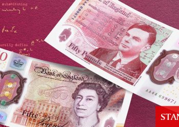 İngiltere, ‘Alan Turing’li yeni 50 sterlinlik banknotu tedavüle sokuyor