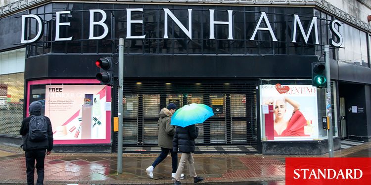 Debenhams iflas etti, 15 Mayıs’ta kapısına kilit vuruluyor