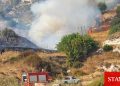 Baf’ta başlayan yangın kontrol altına alınamıyor