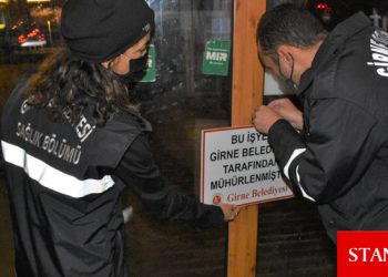 Girne’de denetimler artırıldı, 2 işletme mühürlendi
