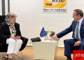 AB Uyum Ve Reform Komiseri Ferreira Kıbrıs Türk Ticaret Odasını ziyaret etti