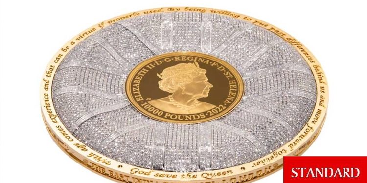 Kraliçe II. Elizabeth anısına 23 milyon dolarlık dev madeni para tasarlandı