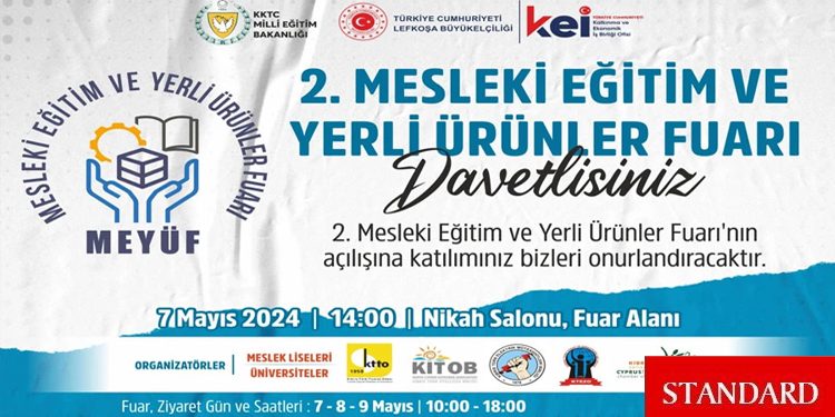 2. Mesleki Eğitim ve Yerli Ürünler Fuarı 7-9 Mayıs’ta yapılacak