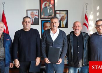 Gazimağusa’da 2. Etap Asfalt Yapım İşleri için sözleşme imzalandı