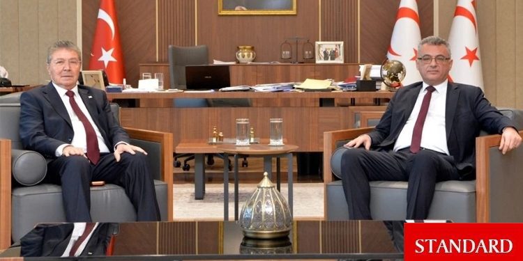 Cumhurbaşkanı Erhürman, Başbakan Üstel’i kabul etti: Karşılıklı görüş alışverişinde bulunuldu