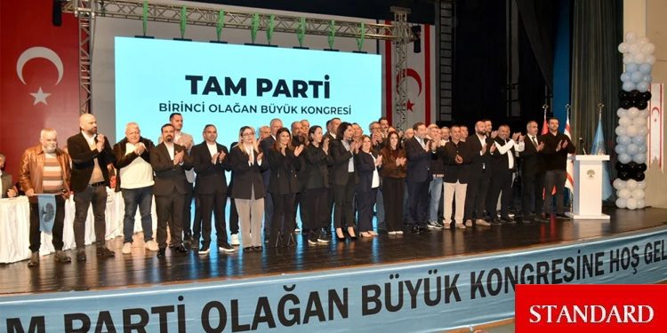TAM Parti 1. Olağan Kurultayı yapıldı: Genel Başkan Serdar Denktaş