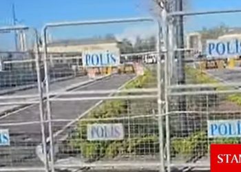 Meclis önünde Fiber Optik Protokolü’ne karşı eylem: Polis barikatları kuruldu