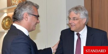 Tufan Erhürman, Almanya’nın Lefkoşa Büyükelçisi Jugel’ı kabul etti