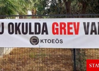 KTOEÖS Girne ve bölge okullarında grevde