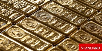 Altın iki haftanın en yüksek seviyesini gördü